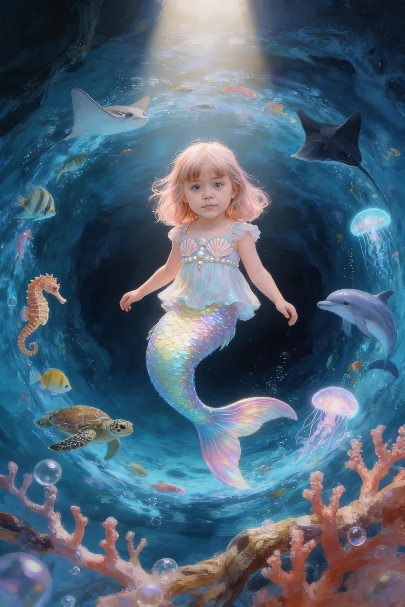 🌊 Mermaid Ocean Grotto