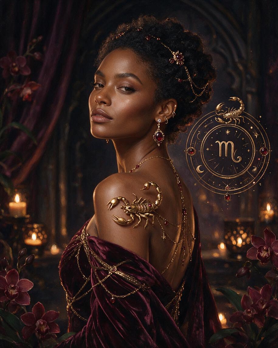 ♏ Velvet Scorpio Enchantress