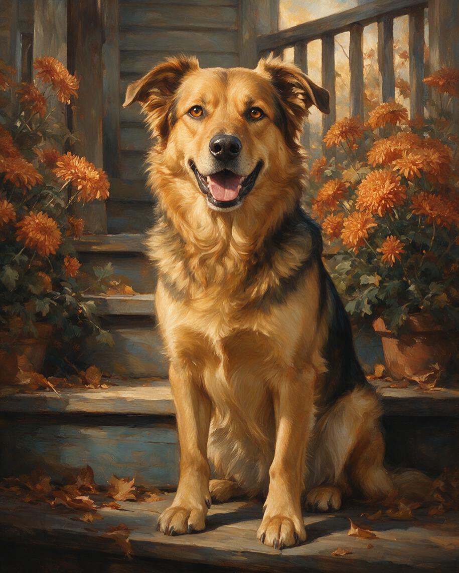 🍂 Autumn Porch Portraits