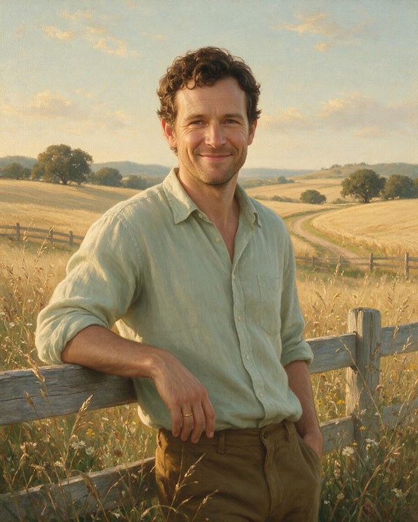 🌾 Golden Hour Country Portrait
