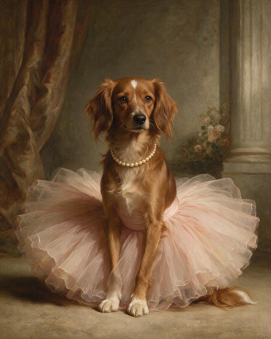 🎀 Victorian Tutu Portraits