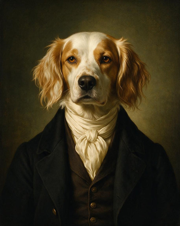 🎩 Victorian Gentleman Pet Portrait