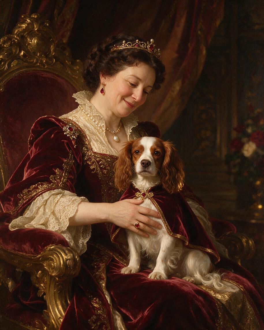 👑 Royal Companions Portrait