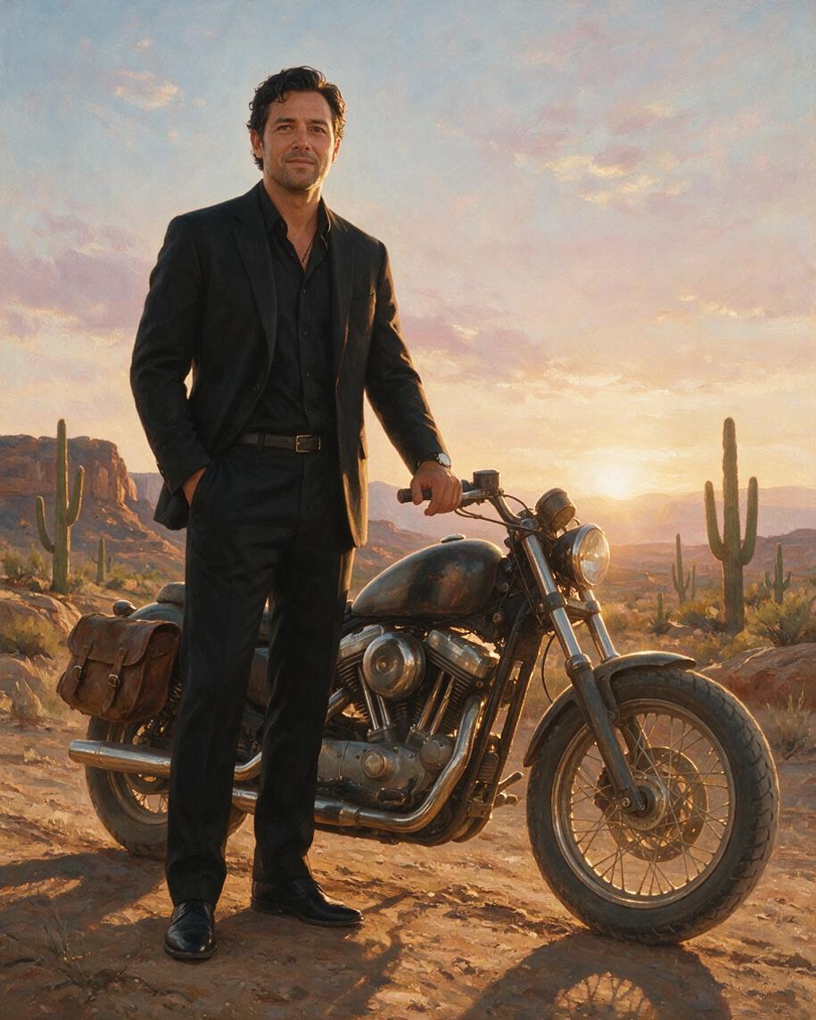 🏜️ Desert Rider Portrait