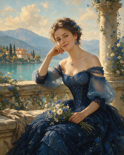 💙 Azure Villa Garden Portraits