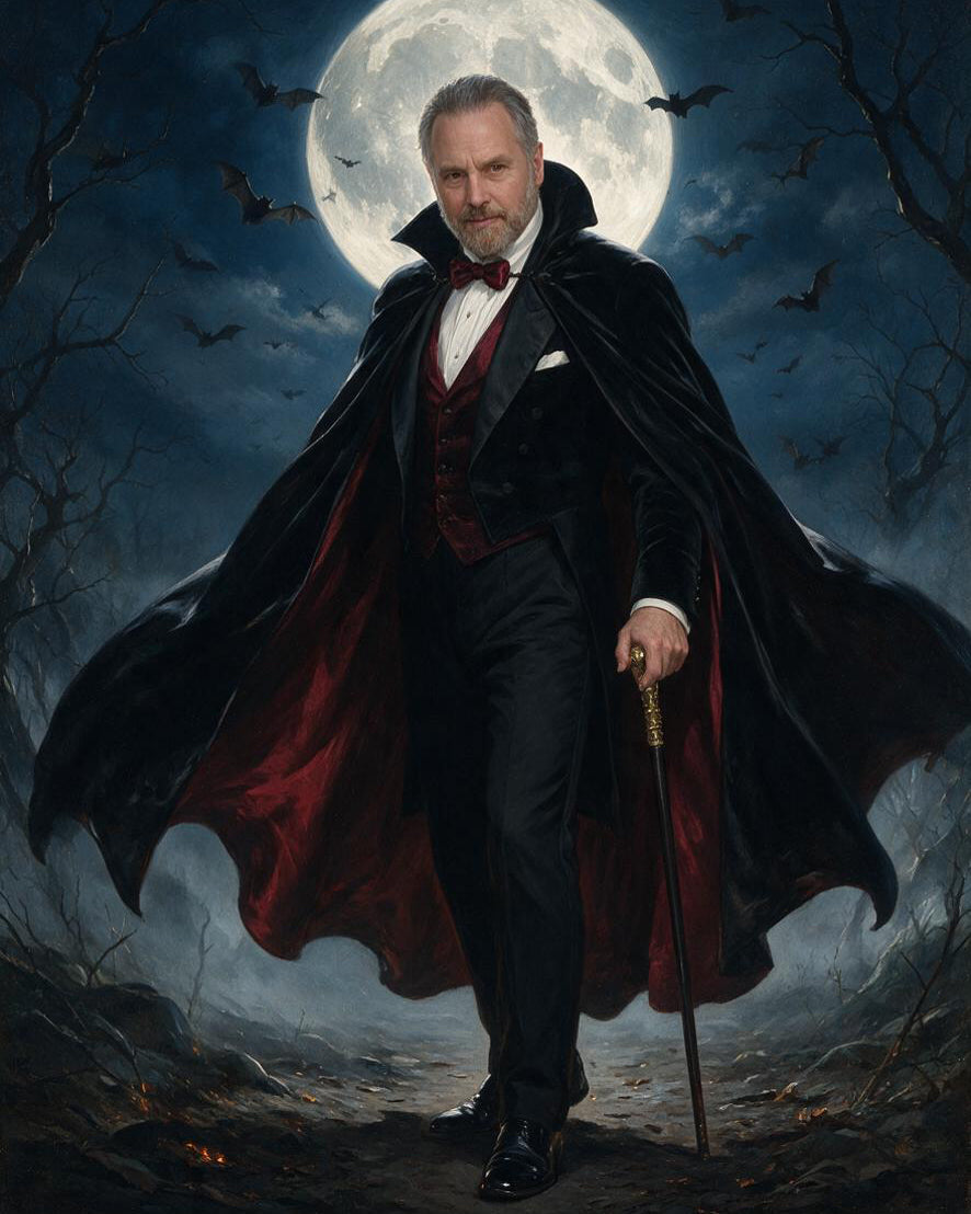 🦇 Midnight Vampire Portrait