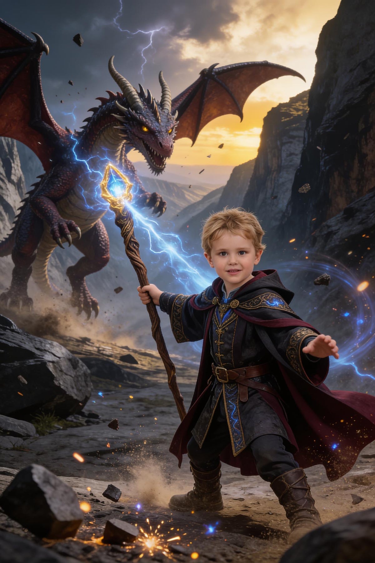 ⚔️ Combat Dragon Wizard