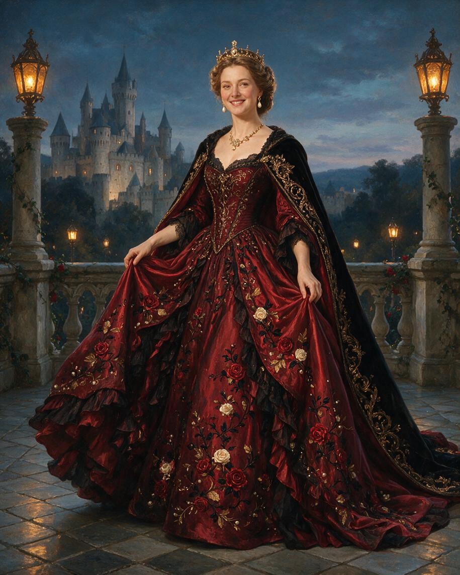 👑 Crimson Castle Queen