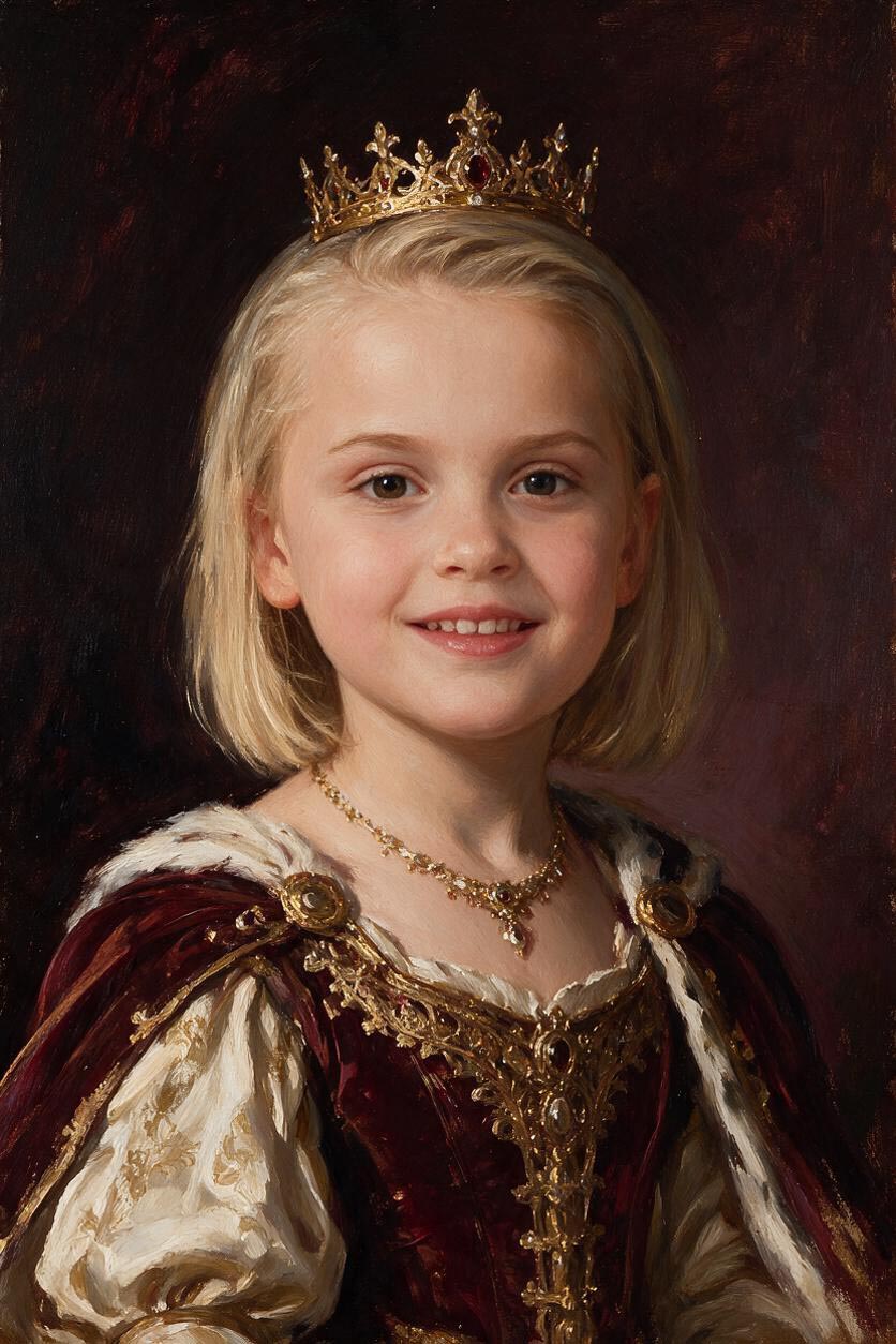 👧 Girl Oil Portrait