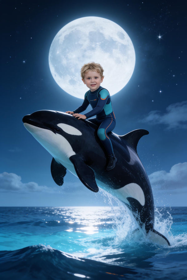 🐋 Moonlit Orca Rider
