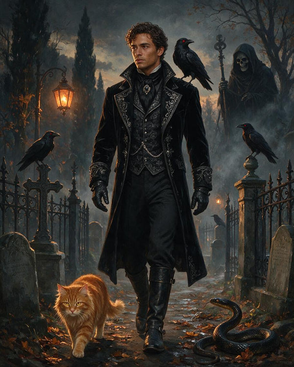 🦇 Ravenbound Gothic Guardian