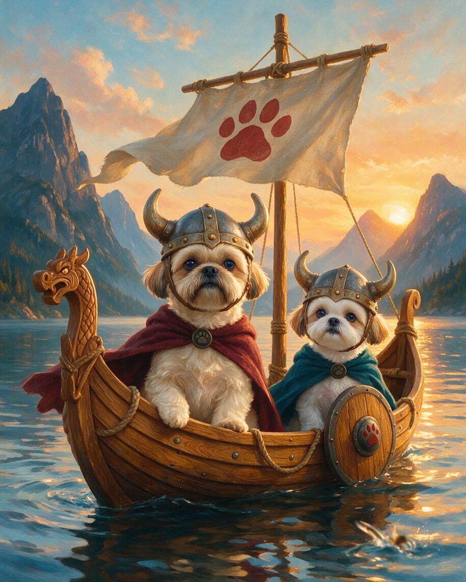 ⚔️ Viking Lake Paws