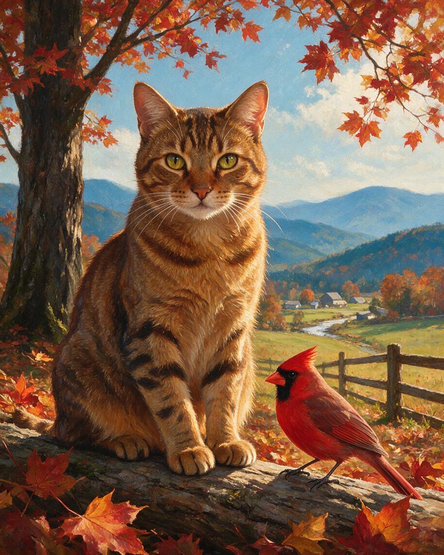 🍂 Autumn Meadow Companions