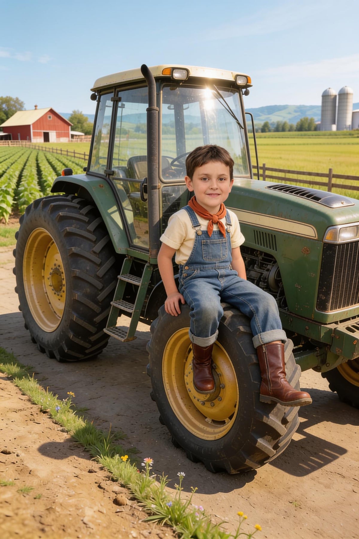 🚜 Giant Tractor