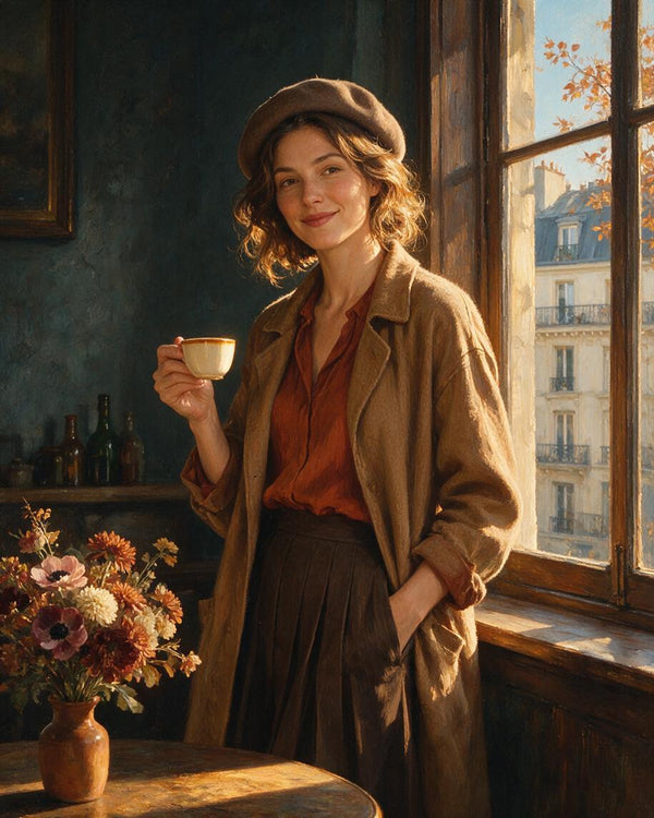 ☕ Parisian Autumn Coffee