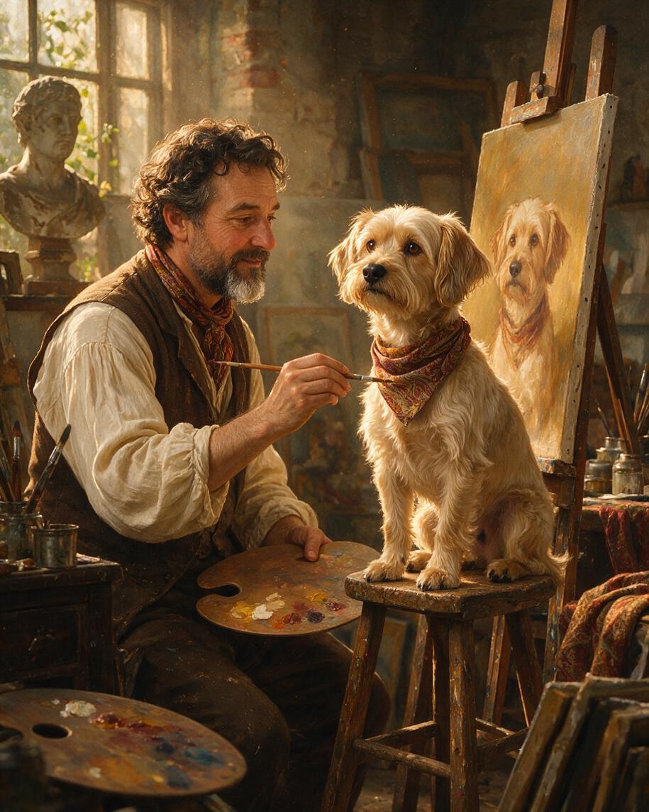 🎨 The Portrait Artist & Faithful Muse