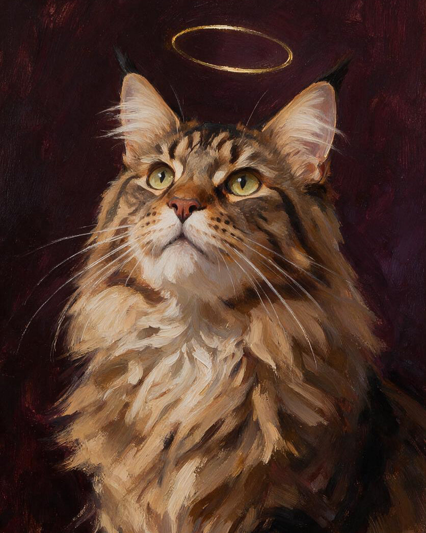 🐾 Pet Oil Portrait