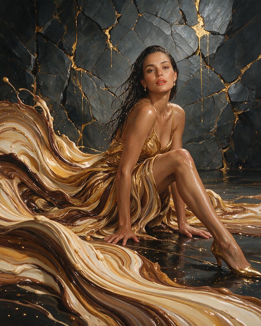 ✨ Gilded Chocolate Reverie
