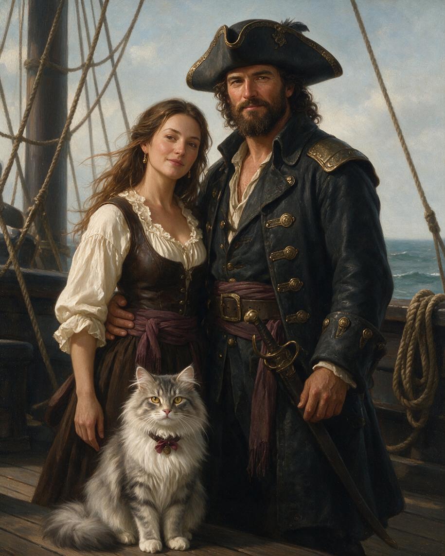 🏴‍☠️ Sea-Bound Captain & Crew