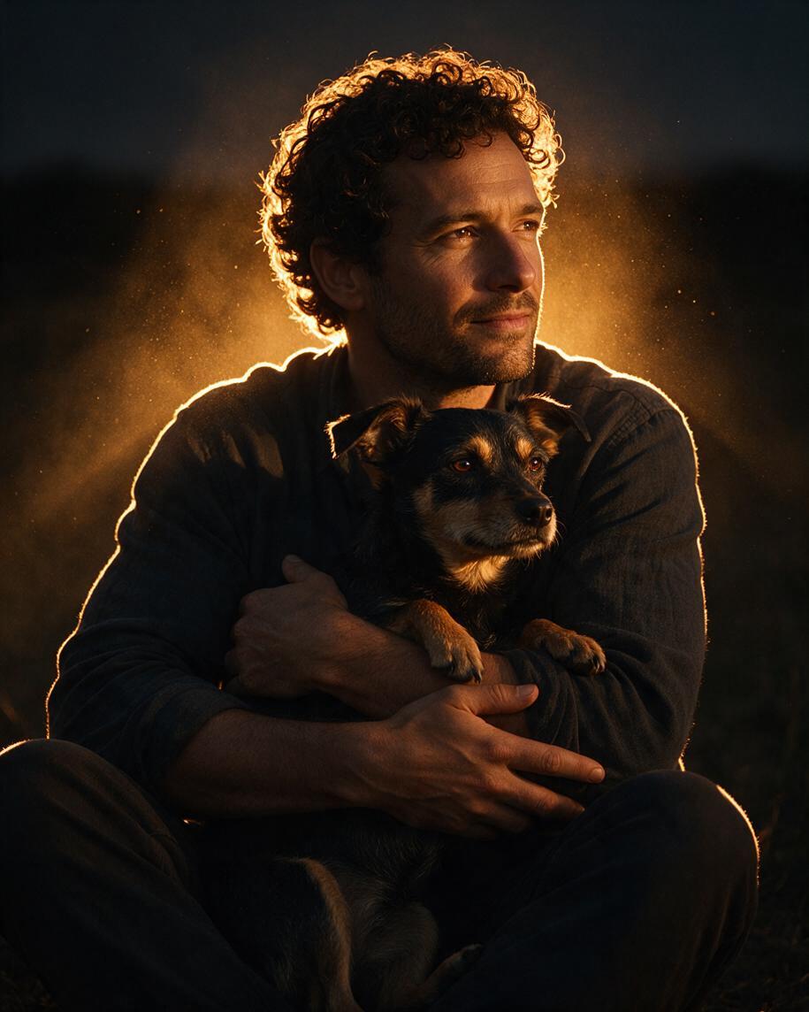 🤝 Golden Bond Portrait