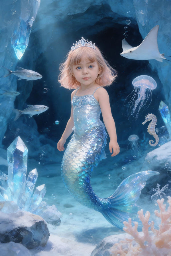 ❄️ Crystal Ice Mermaid