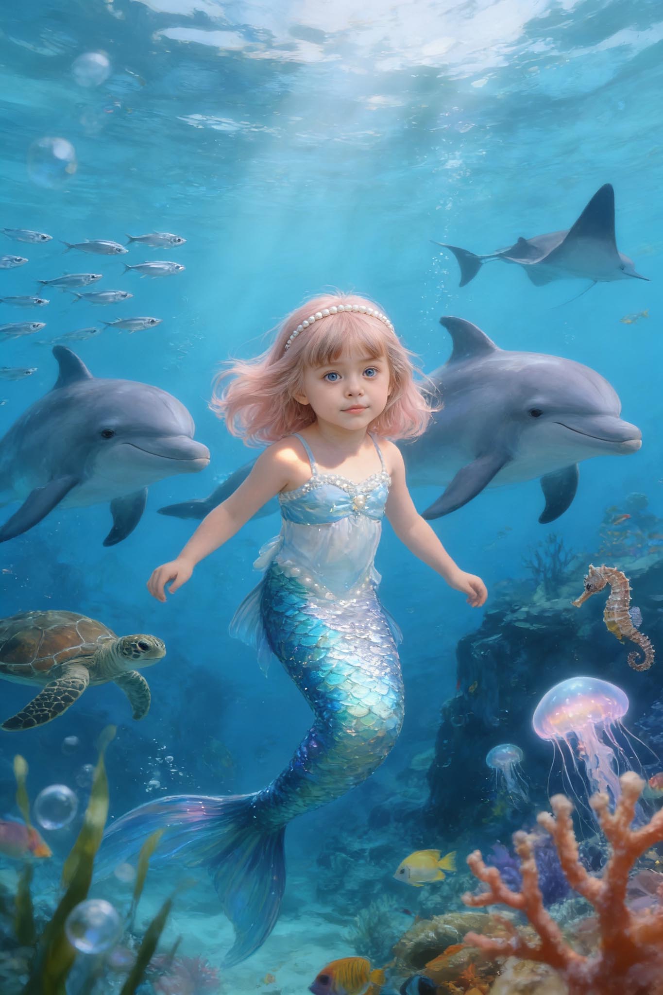 🐬 Dolphin Adventure Mermaid