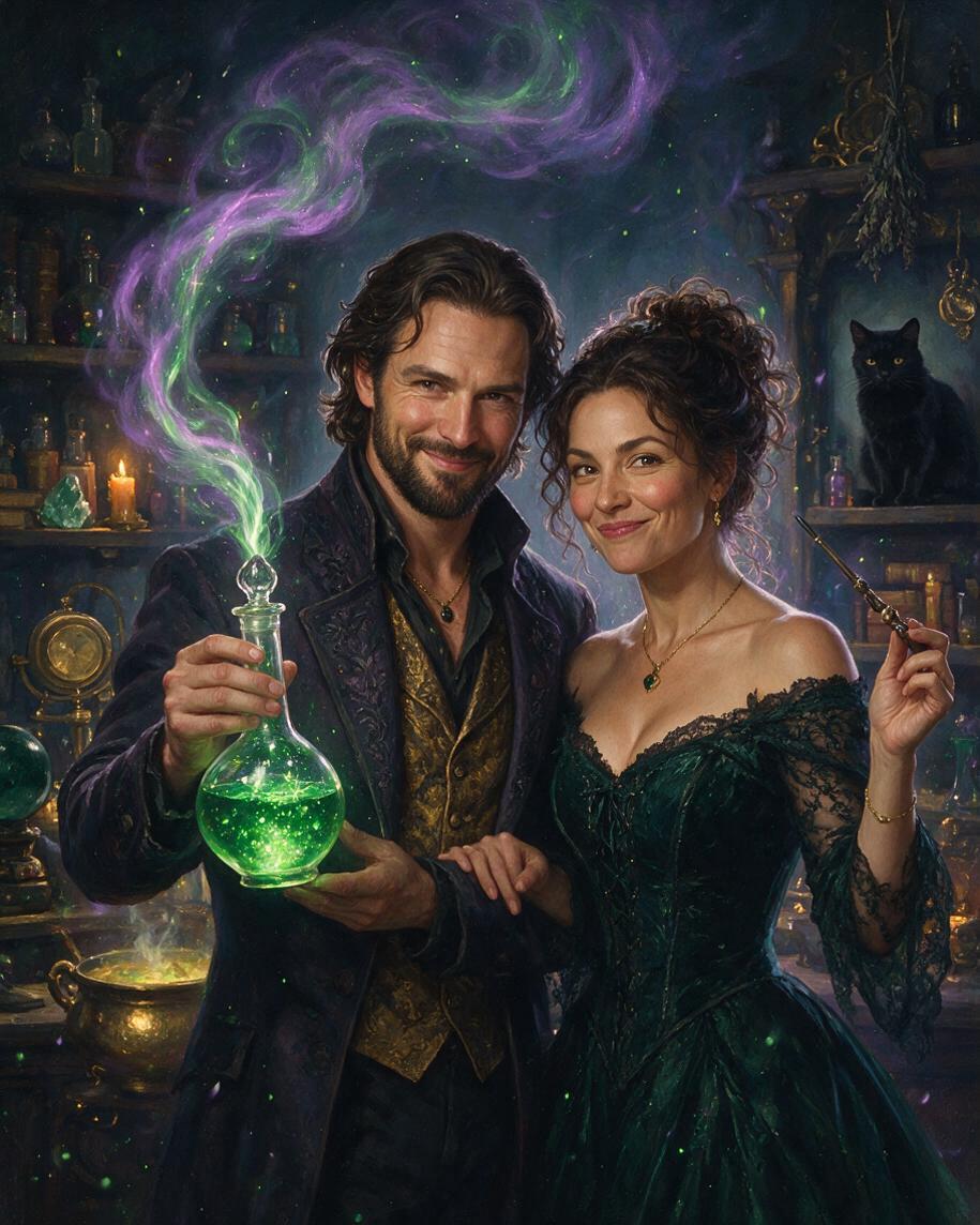 🧪 Mischievous Midnight Alchemists