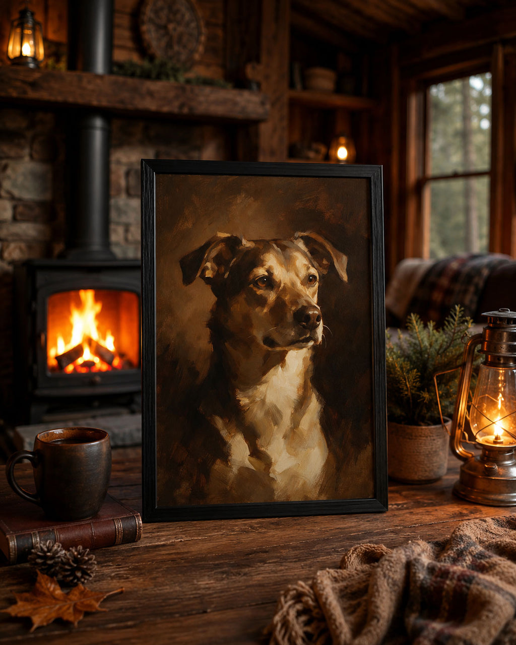 🐾 Pet Oil Portrait