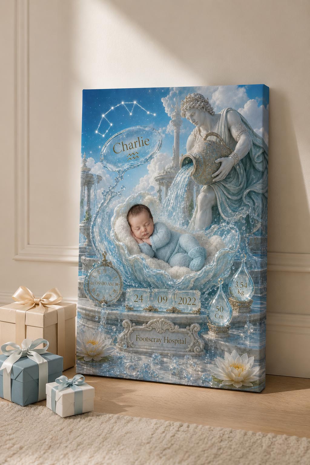 ♒ Aquarius 20/1 – 18/2 – Celestial Water Bearer