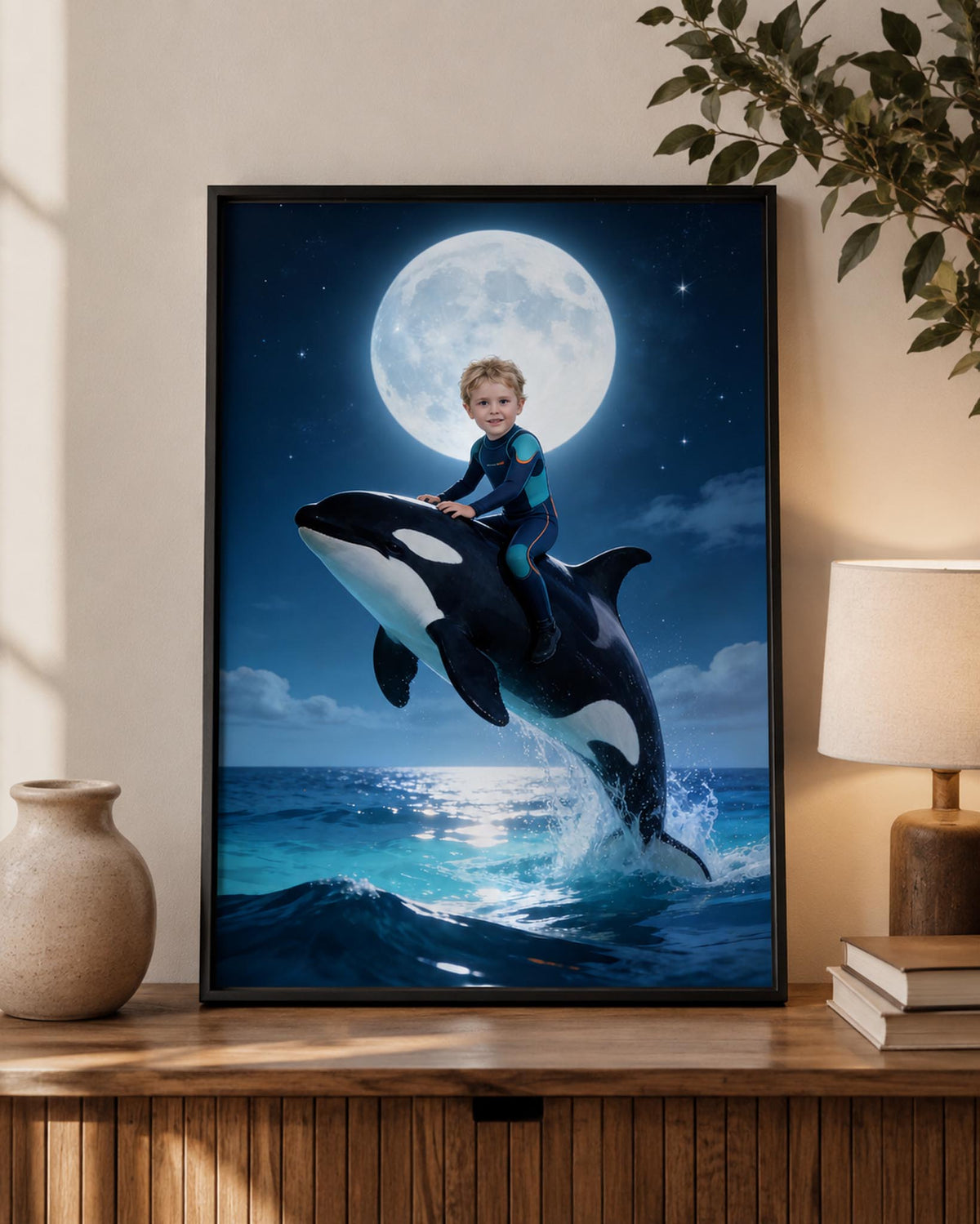 🐋 Moonlit Orca Rider