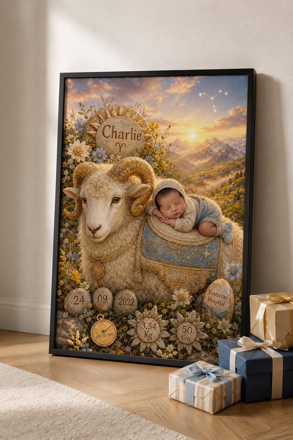 ♈ Aries 21/3 - 19/4 – Celestial Ram Guardian