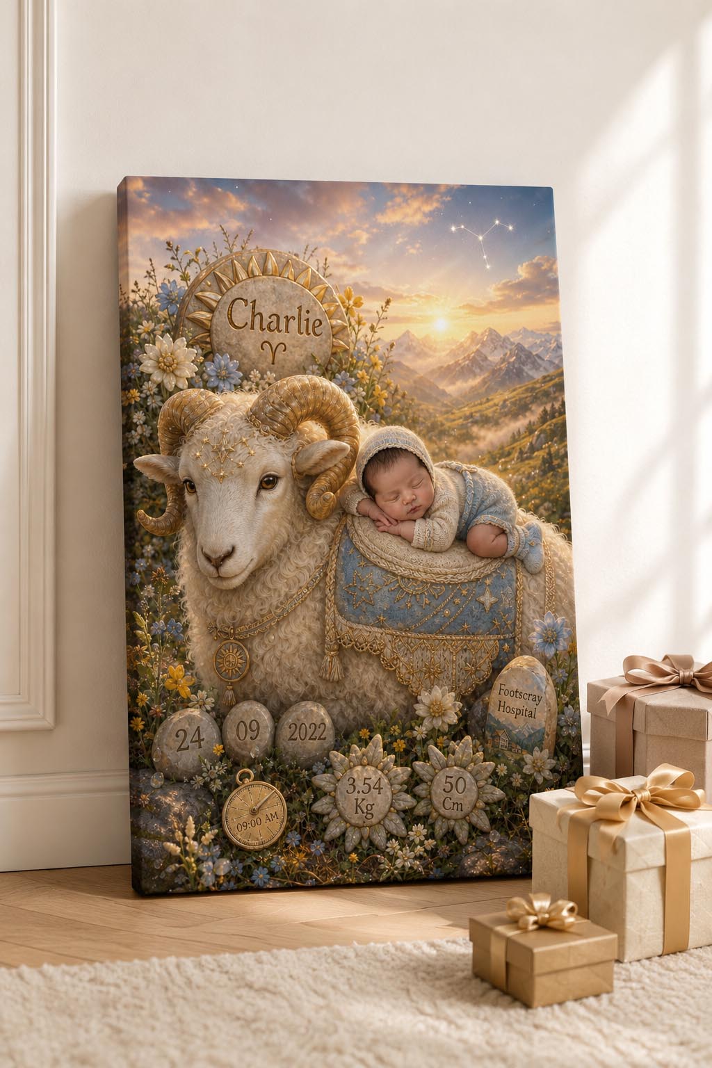 ♈ Aries 21/3 - 19/4 – Celestial Ram Guardian