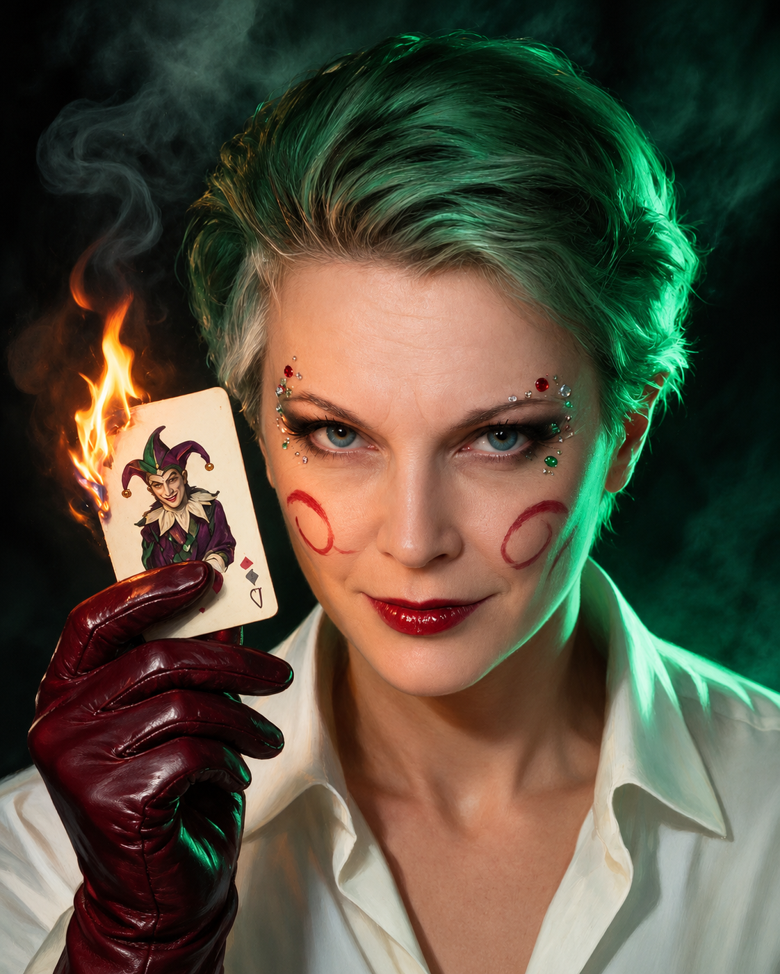 🃏 Emerald Chaos Glamour