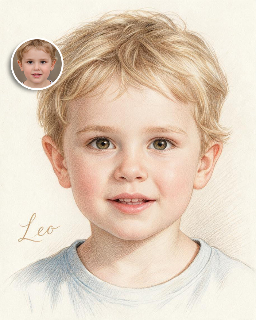 ✏️ Soft Colored Pencil Portrait
