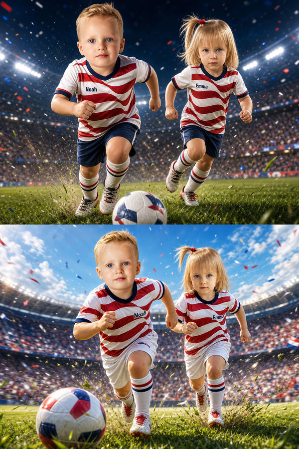 ⚽ Stadium Star Family Duo