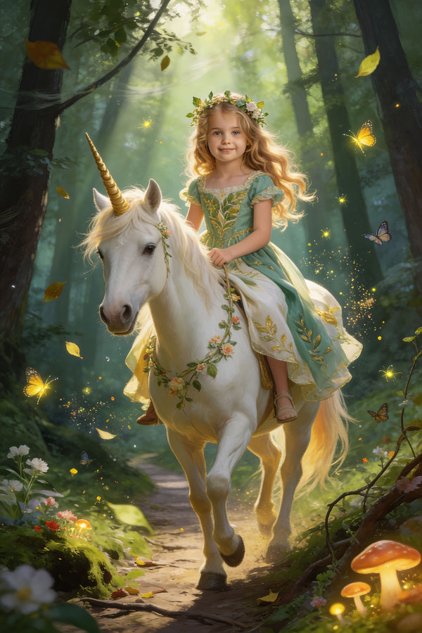 🌿 Enchanted Forest Unicorn
