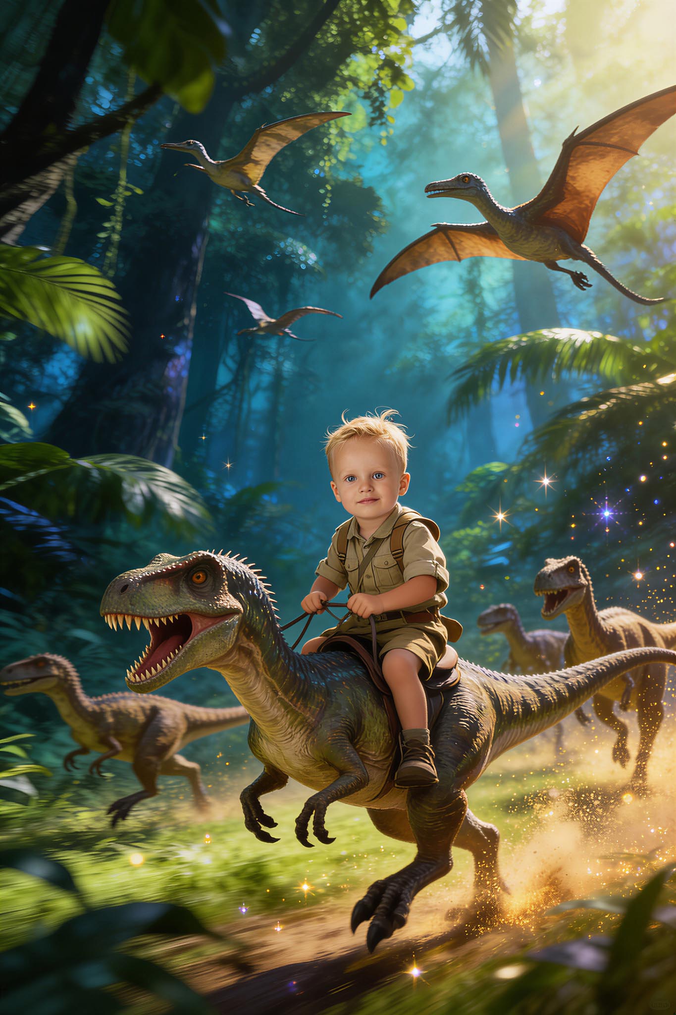 🐾 Fast-running Velociraptor