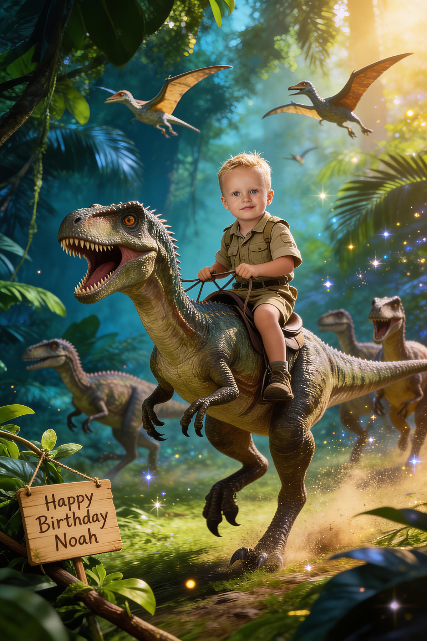 🐾 Fast-running Velociraptor