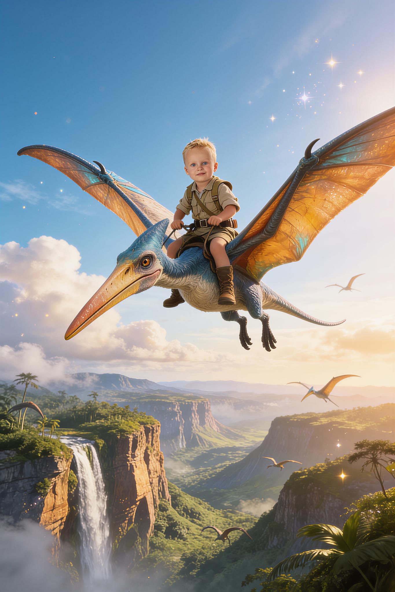 🪽 Flying Pteranodon