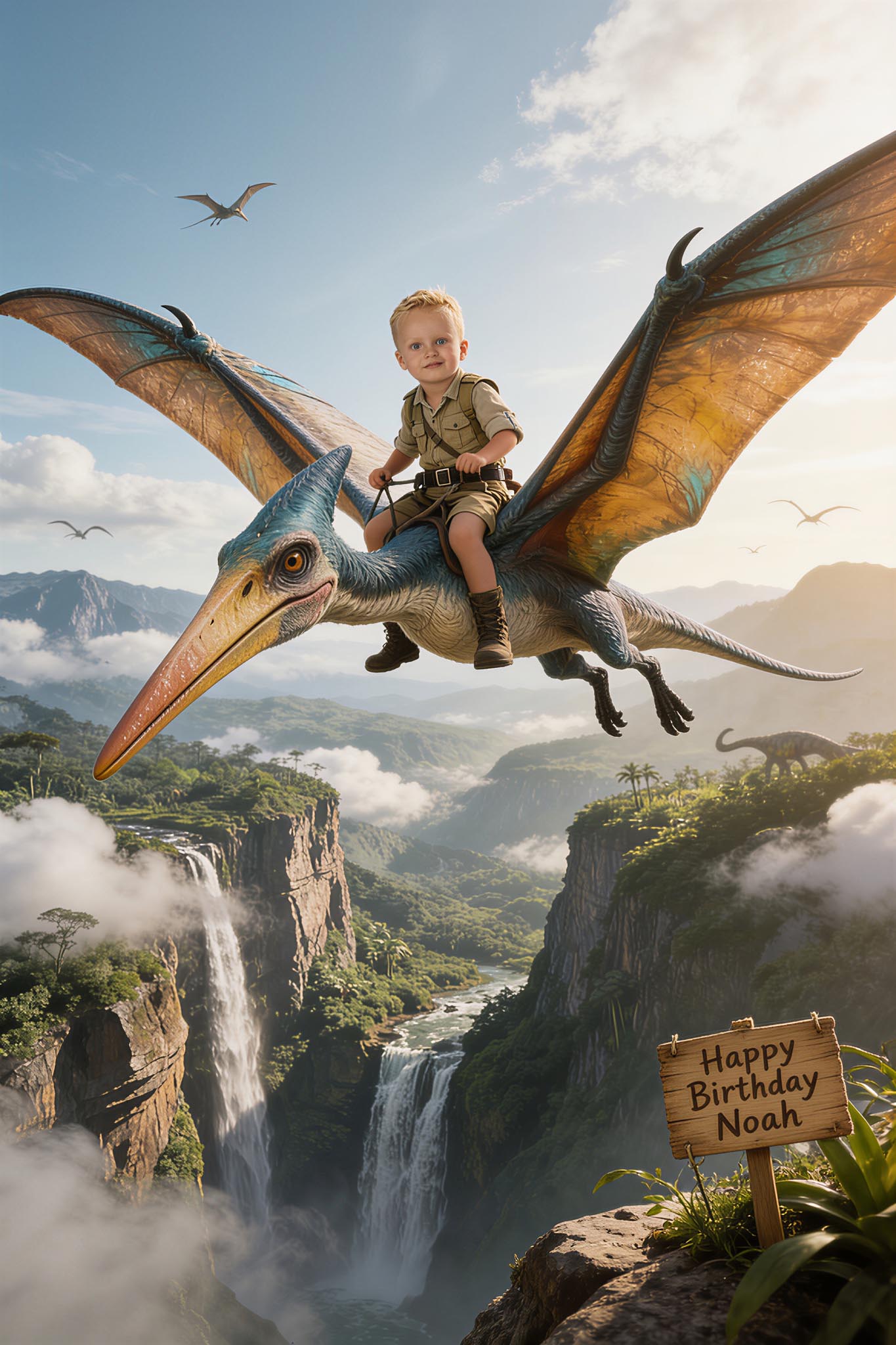 🪽 Flying Pteranodon