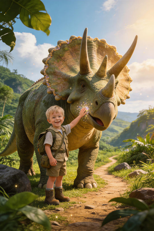 🦕 Friendly Triceratops