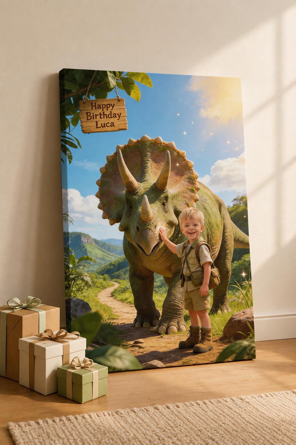 🦕 Friendly Triceratops