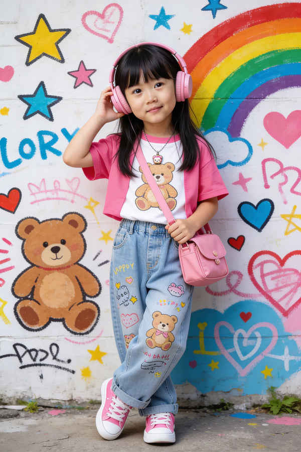 🌈 Rainbow Hiphop Girl