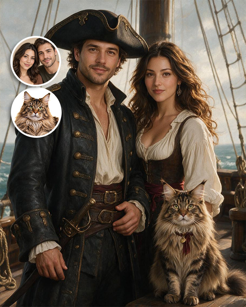 🏴‍☠️ Sea-Bound Captain & Crew
