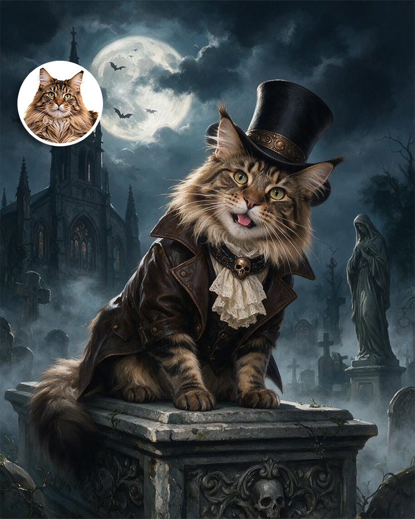 🦇 Midnight Graveyard Gentleman