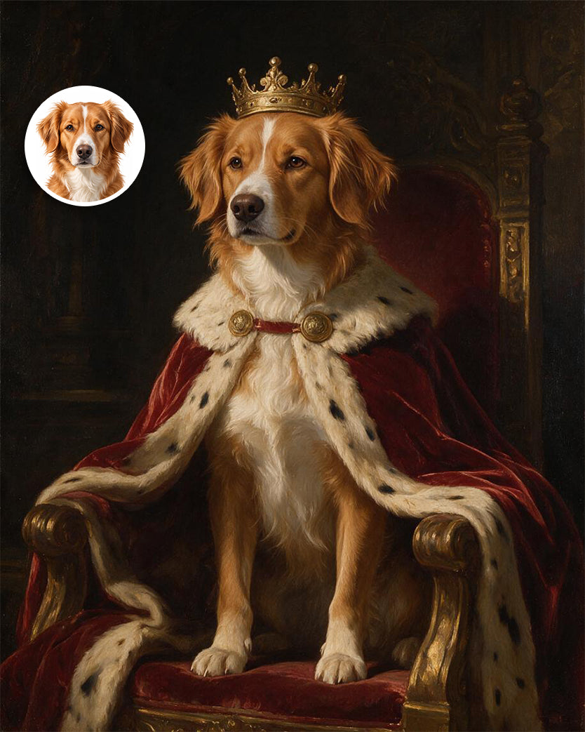 👑 Royal Throne Portraits