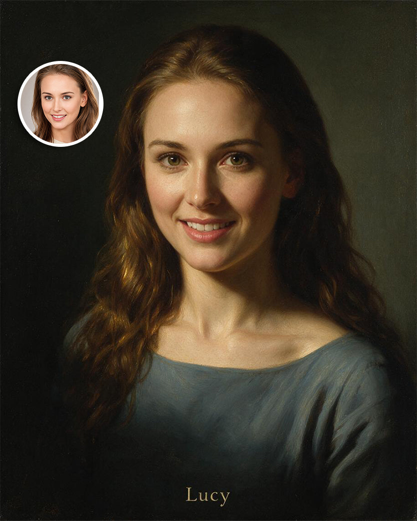 🕯️ Rembrandt Style Portrait