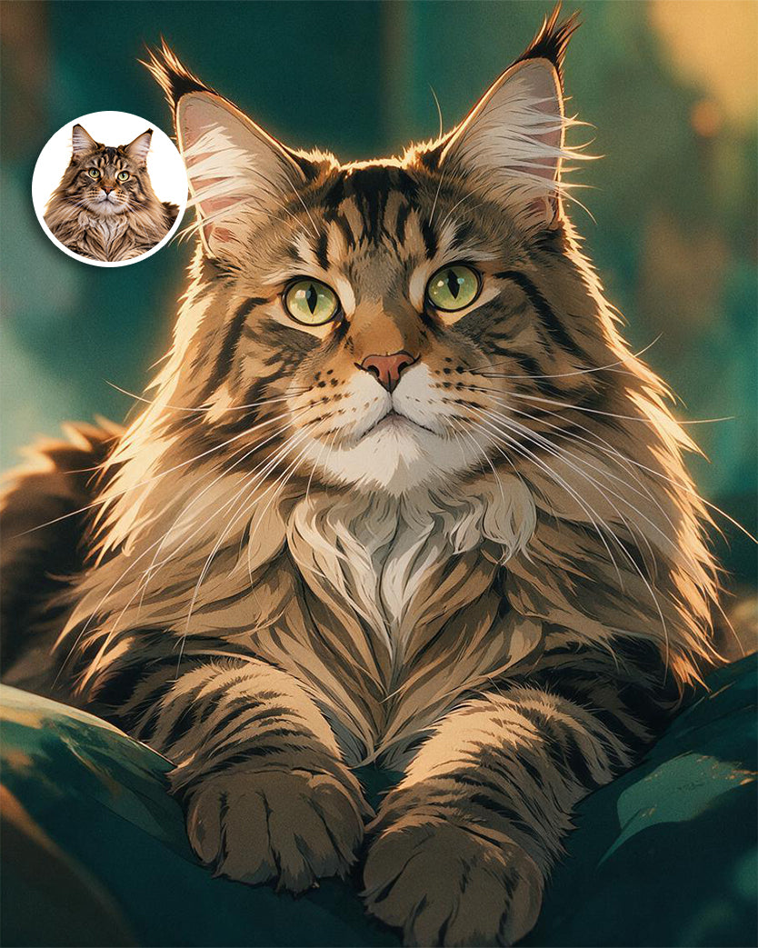 ✨ Anime Style Pet Portrait