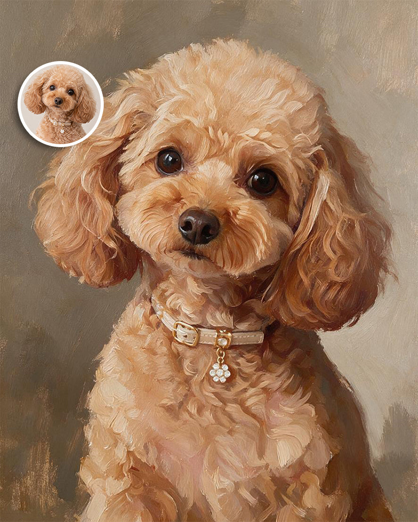🐾 Pet Oil Portrait