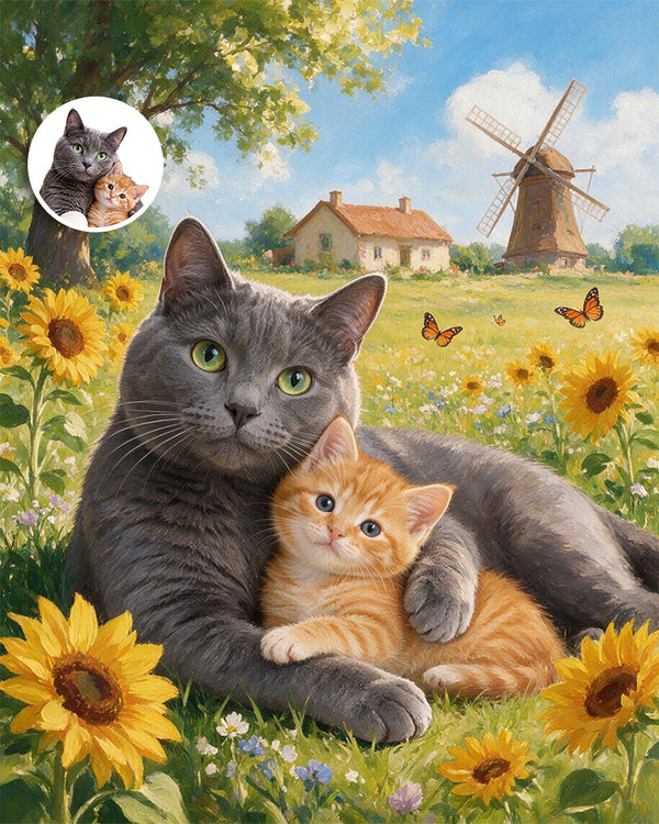 🌻 Sunlit Country Meadow